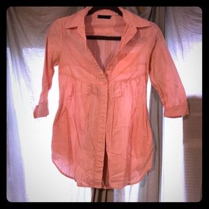 LUX button up with empire cut